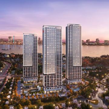 초고층 스카이라인에서 펼쳐지는 오션뷰아파트